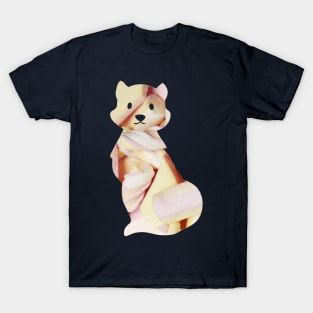 Marshmallow Fox! Kanji fox! T-Shirt